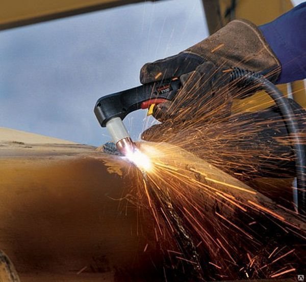 Welding cutting